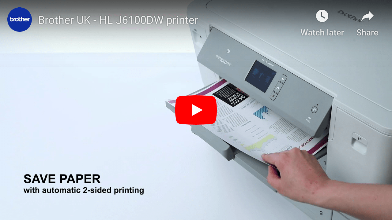 HL-J6100DW kabelloser DIN A3 Tintenstrahl-Farbdrucker 7